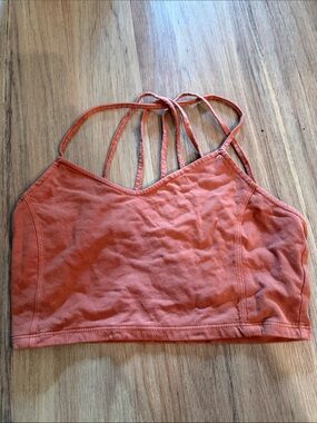 American Eagle Outfitters Rust Orange Strappy Bandeau Bralette